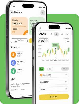 Daru Tokesint trading platform with live market data
